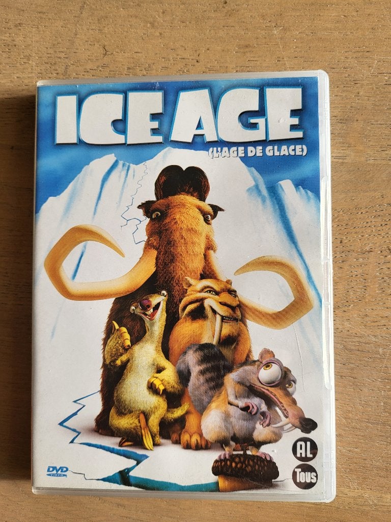 Ice Age (L'Age de Glace) DVD - Nederlands gesproken, Tekenfilm, Inclusief doosje, Nederlands, Ophalen of Verzenden