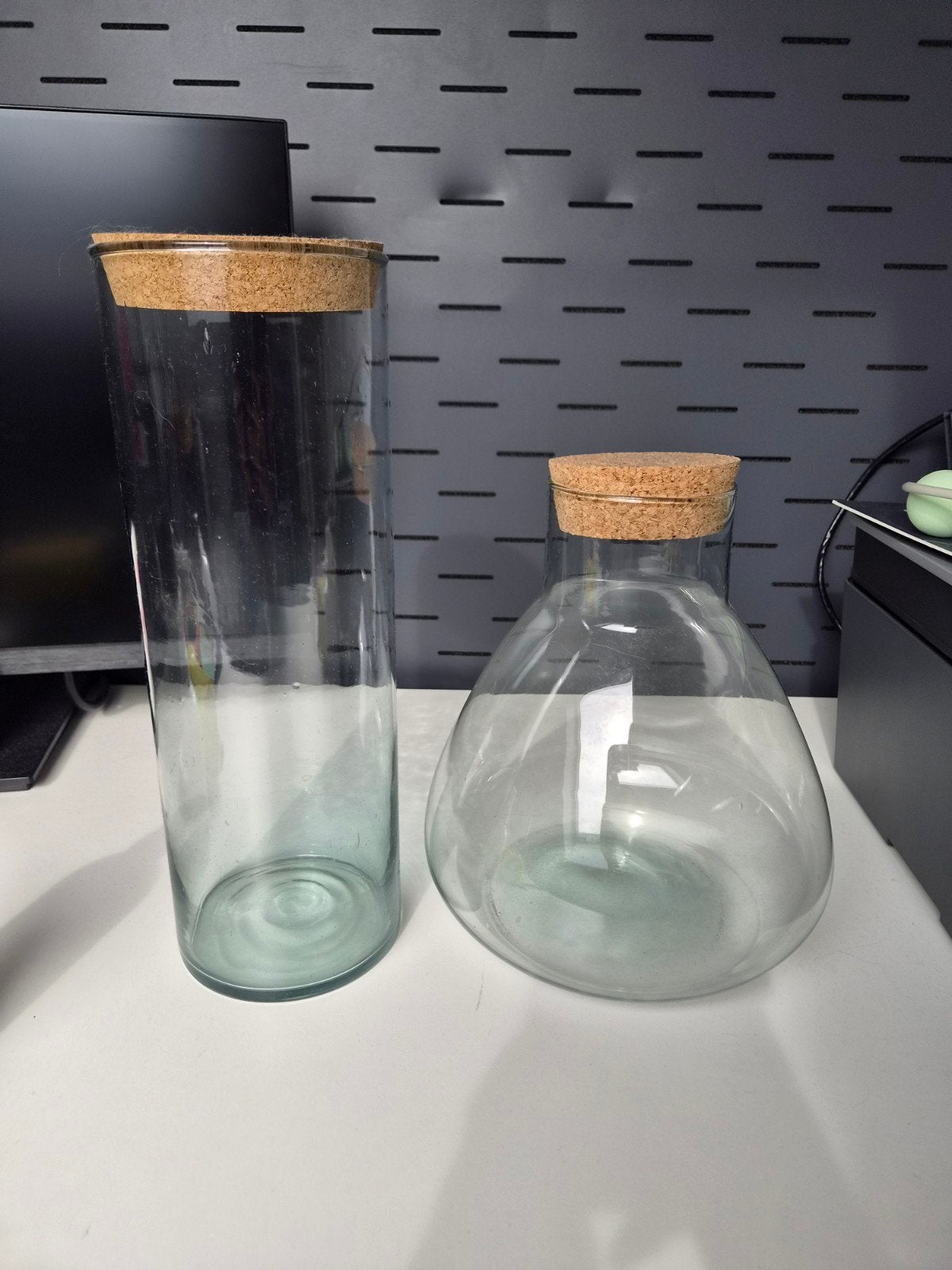 Terrarium glazen vasen, Ophalen of Verzenden, Zo goed als nieuw