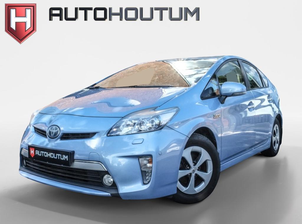 Toyota Prius 1.8 Plug-in Executive Business Trekhaak, Leder, Auto's, Toyota, Automaat, Euro 5, Gebruikt, Blauw