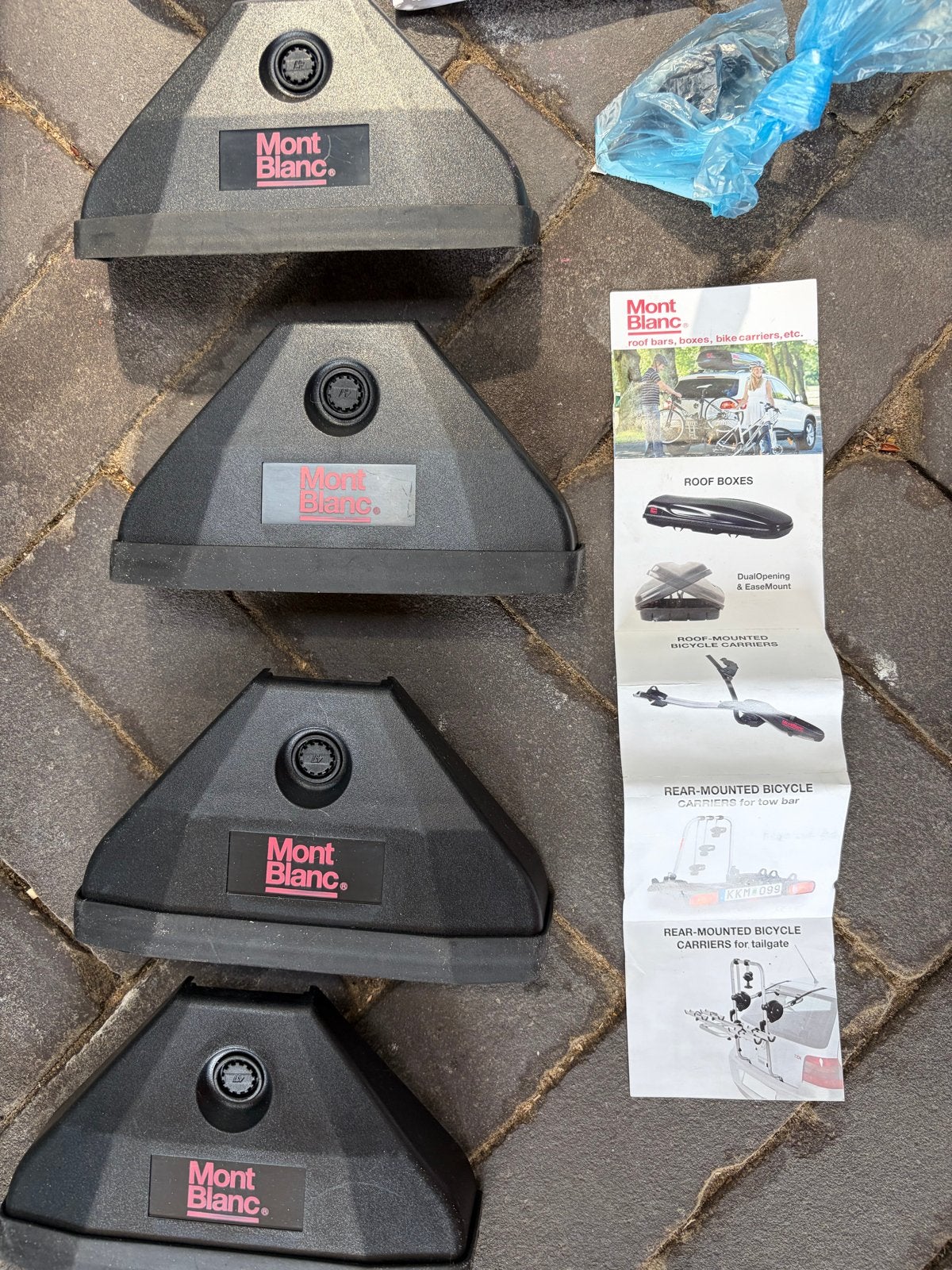 Mont Blanc ReadyFit Dakdragers - Opel/Vauxhall, Auto diversen, Dakdragers, Gebruikt, Ophalen