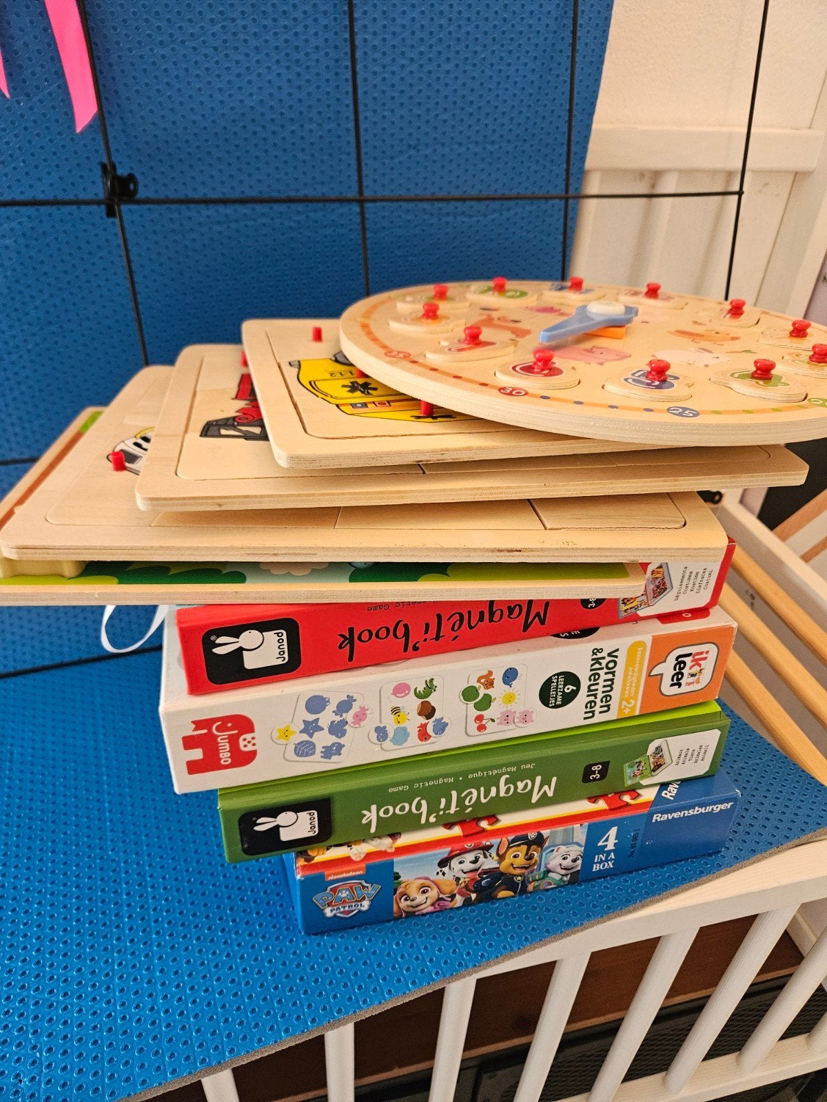 Diverse kinderpuzzels en spellen - Educatief en Leuk!, Ophalen, 2 tot 4 jaar, Gebruikt, Meer dan 50 stukjes