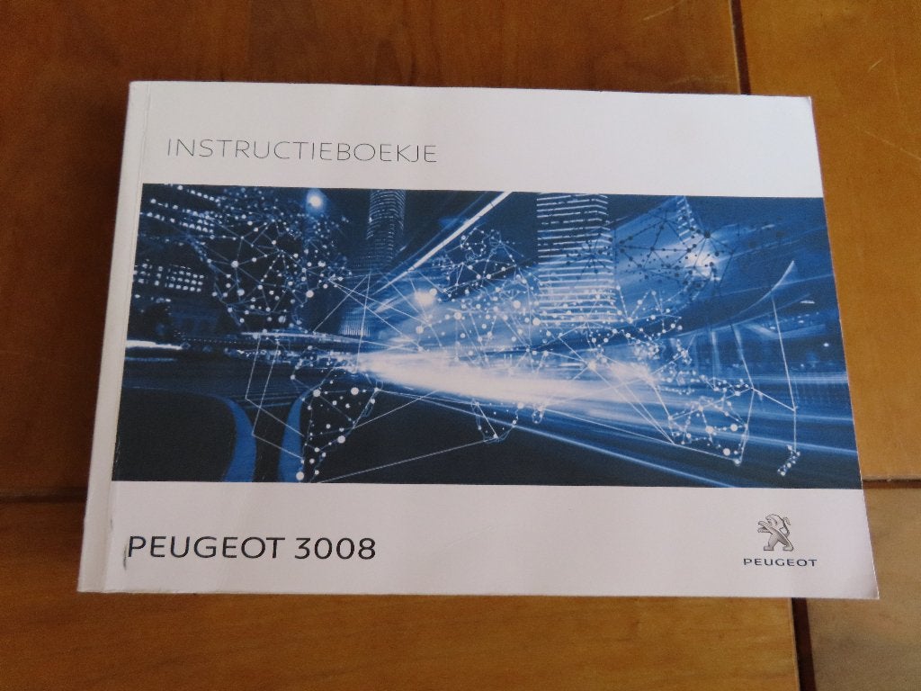 Instructieboek Peugeot 3008 2016 + audio/navigatie 540 blz, Ophalen of Verzenden