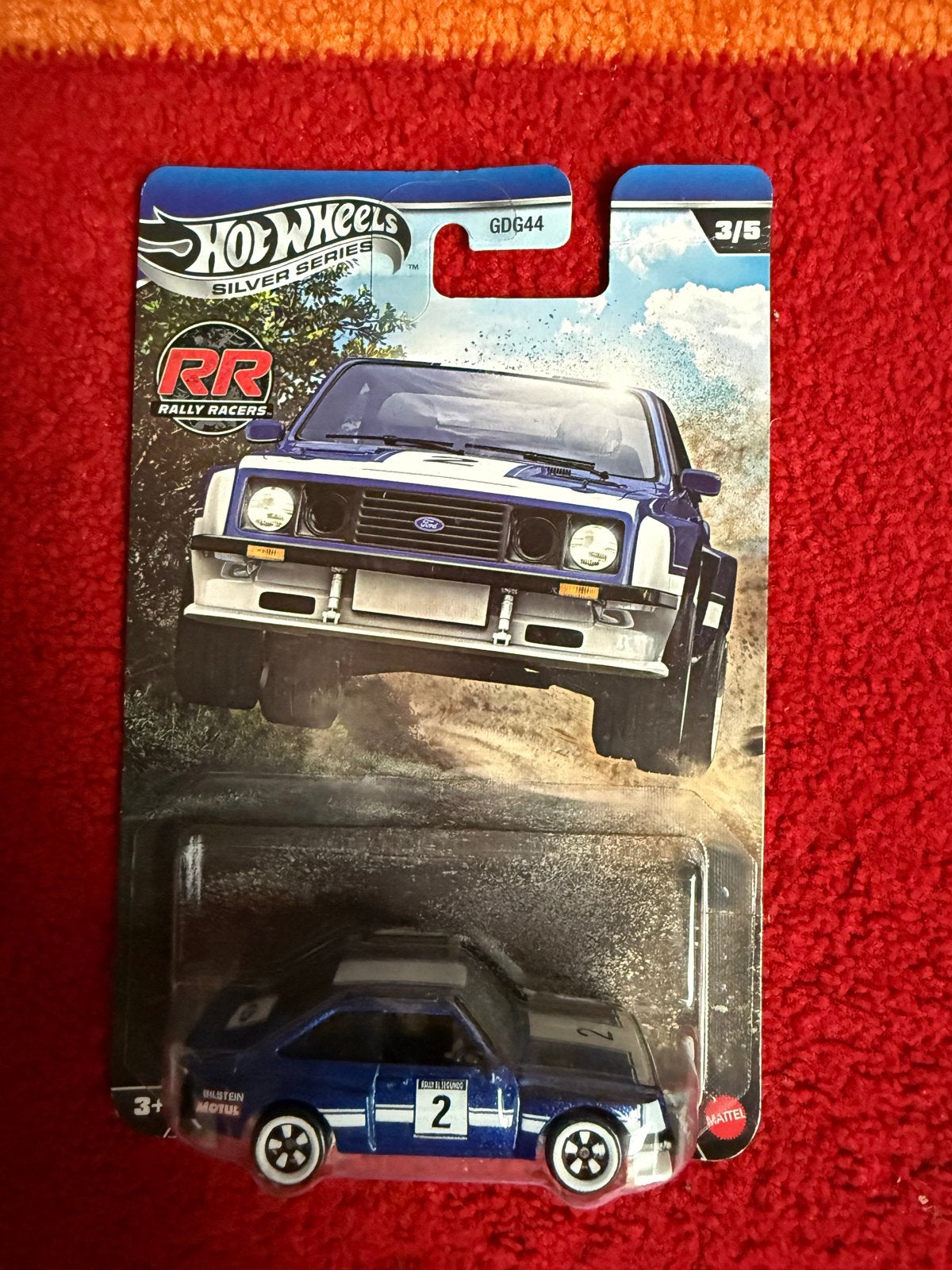 Hot Wheels Ford Escort RS 2000 Rally Racers GDG44, Overige merken, 1:50 of kleiner, Auto, Nieuw