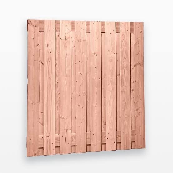 Douglas tuinschermen 17 planks - 180x180cm, Tuin en Terras, Ophalen of Verzenden, Nieuw, Hout, 150 tot 200 cm