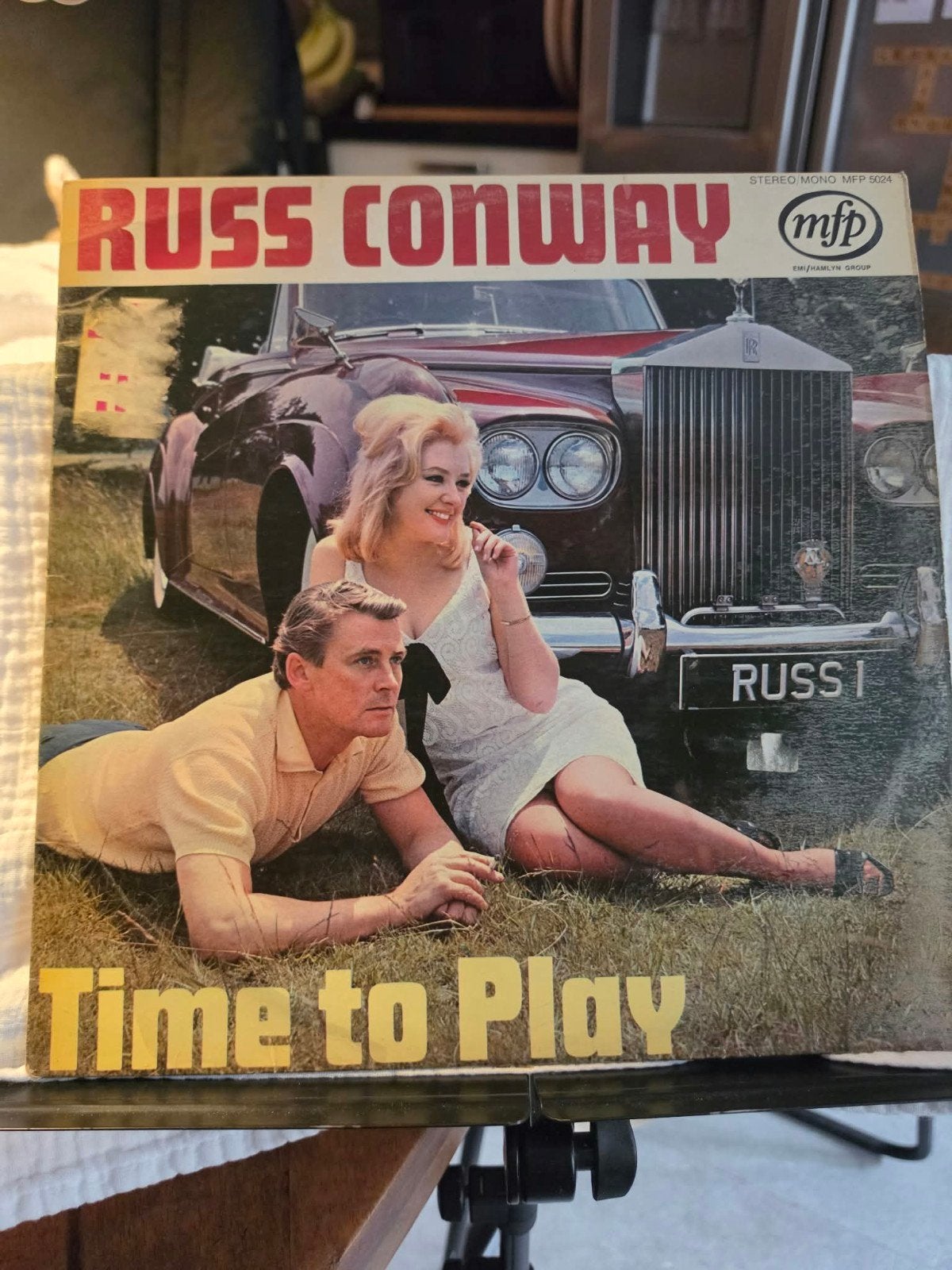 Russ Conway - Time to Play LP (MFP 5024), LP, Gebruikt, Pop, Ophalen of Verzenden
