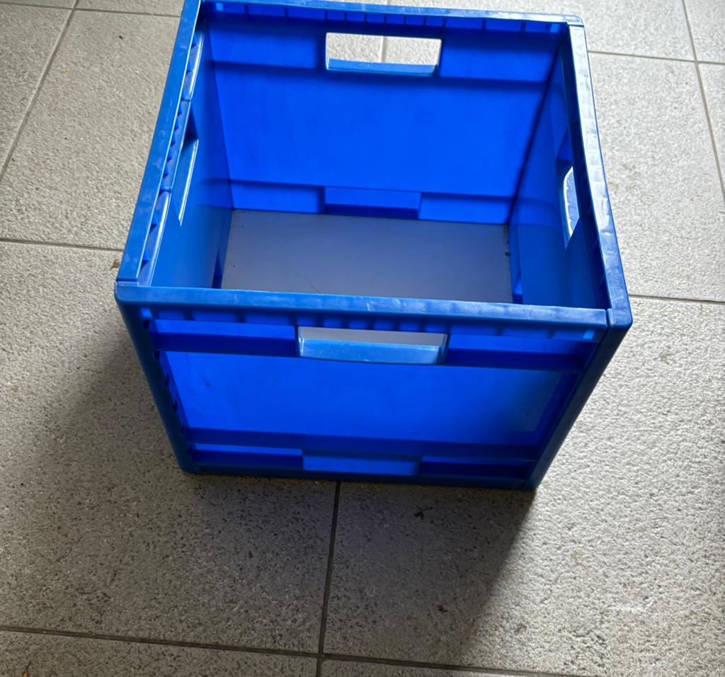 Ikea vintage opbergkrat, Doos, Minder dan 35 cm, Minder dan 50 cm, Ophalen of Verzenden