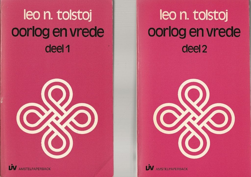 Oorlog en vrede - Leo N. Tolstoj - deel 1 en 2, Ophalen of Verzenden, Gelezen, Leo Tolstoj