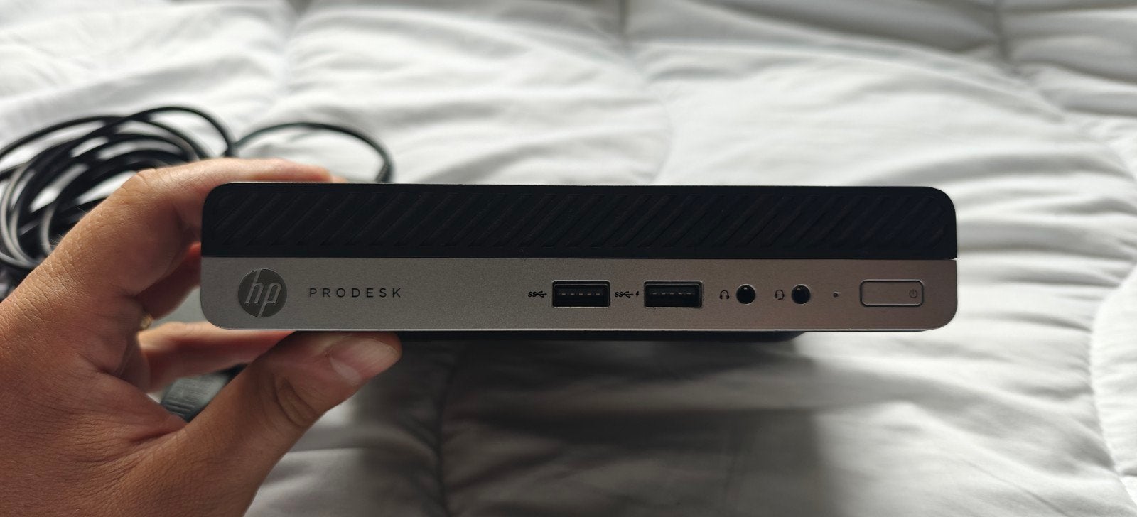 HP ProDesk 400 G6 Mini PC - i3-8100T, 8GB RAM, SSD, Ophalen, Gebruikt, 8 GB, Onbekend