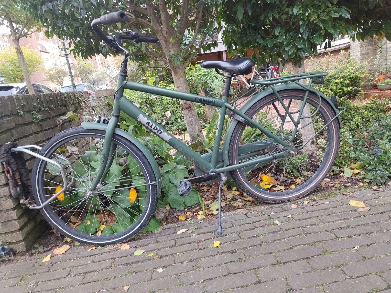 Aldo Cargo fiets - Groen 26 inch, Ophalen, Gebruikt, 26 inch of meer, Overige merken