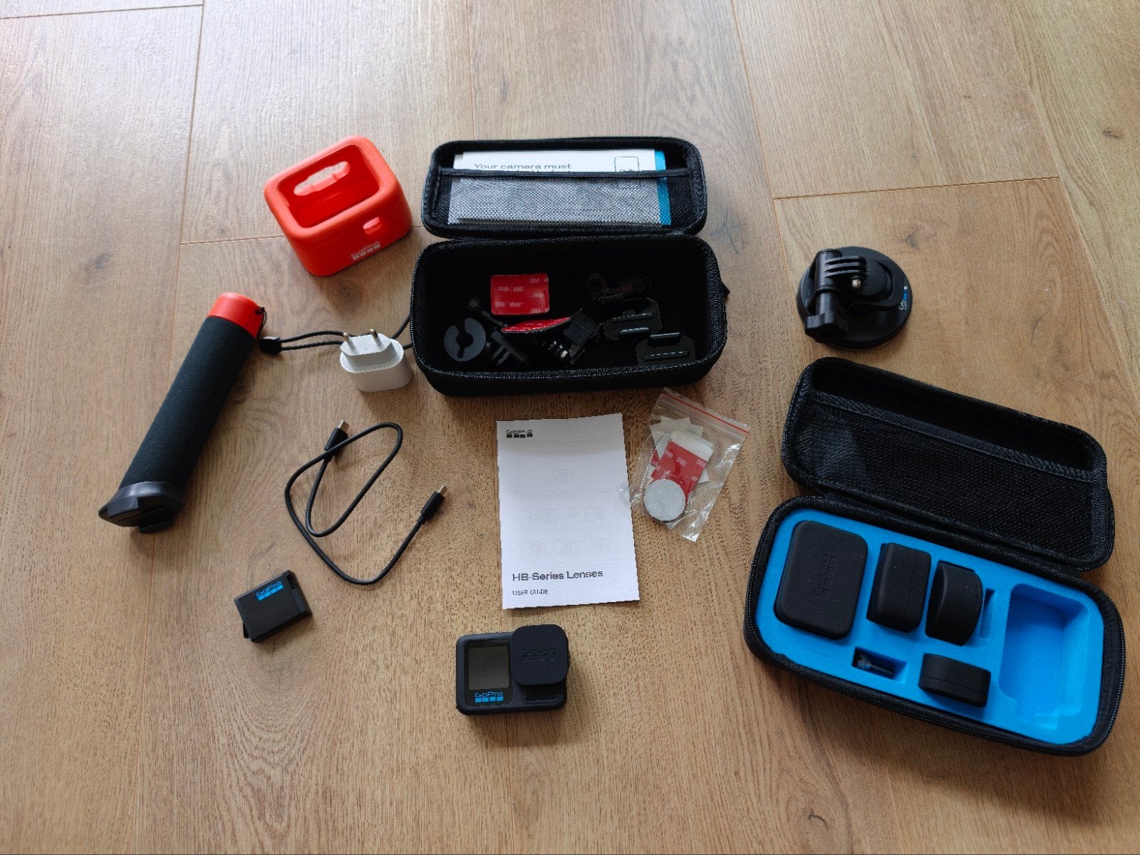 GoPro HERO 13 Black + HB-Series Lens Collection, Ophalen of Verzenden, Nieuw, GoPro