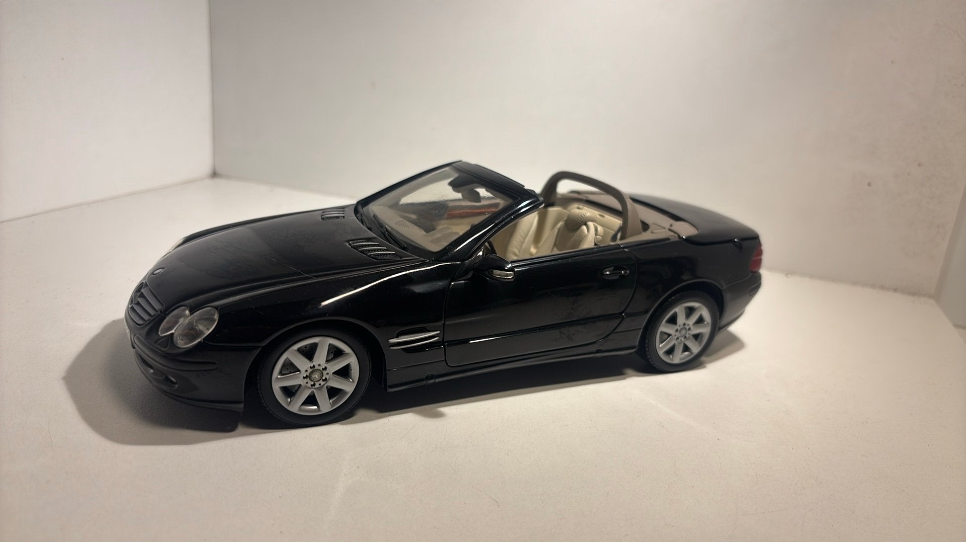 Mercedes benz sl minichamps 1.18, Ophalen of Verzenden, MiniChamps, A, A