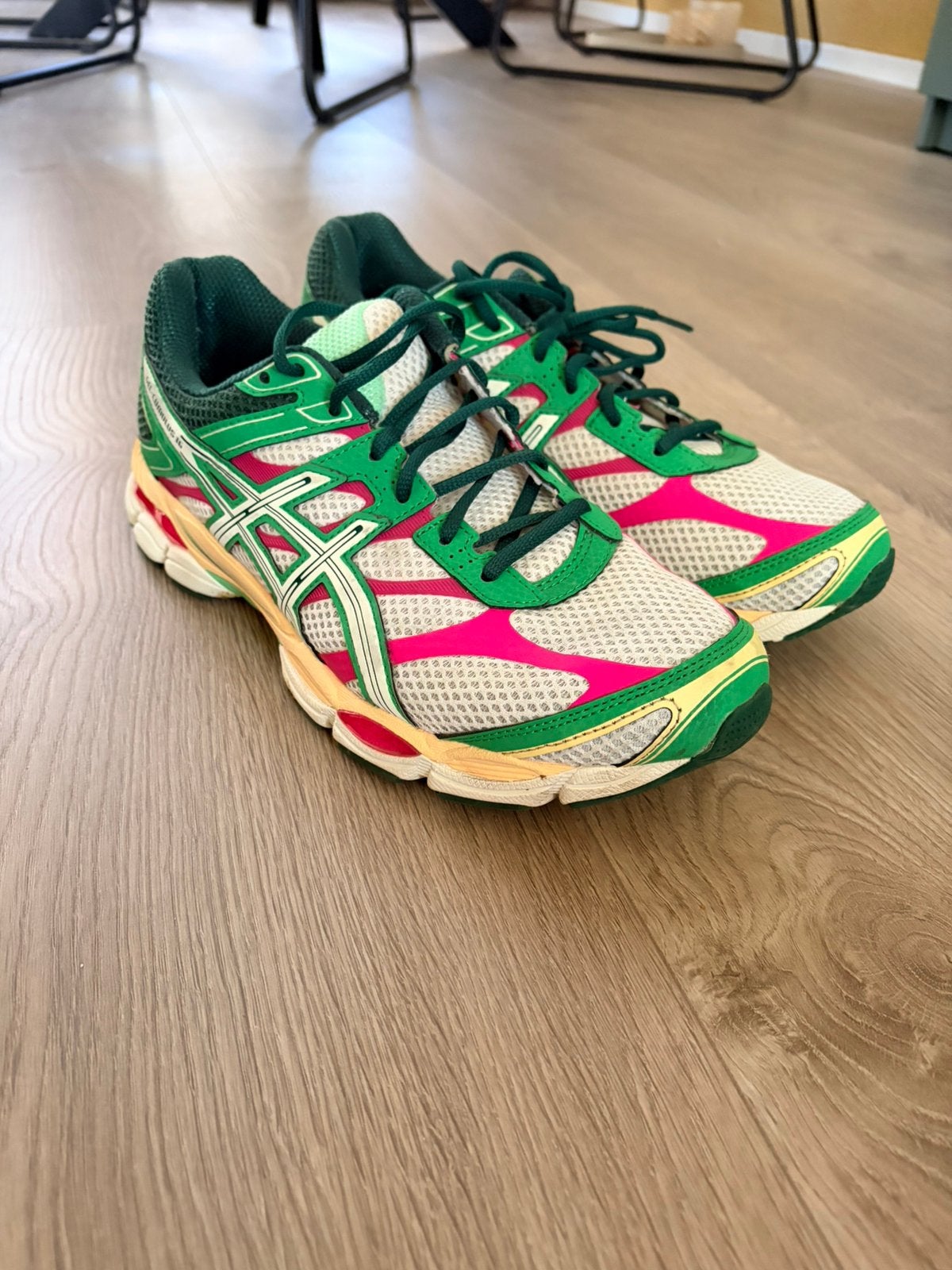 Asics cumulus maat 43,5, Ophalen of Verzenden, Zo goed als nieuw, Zwart