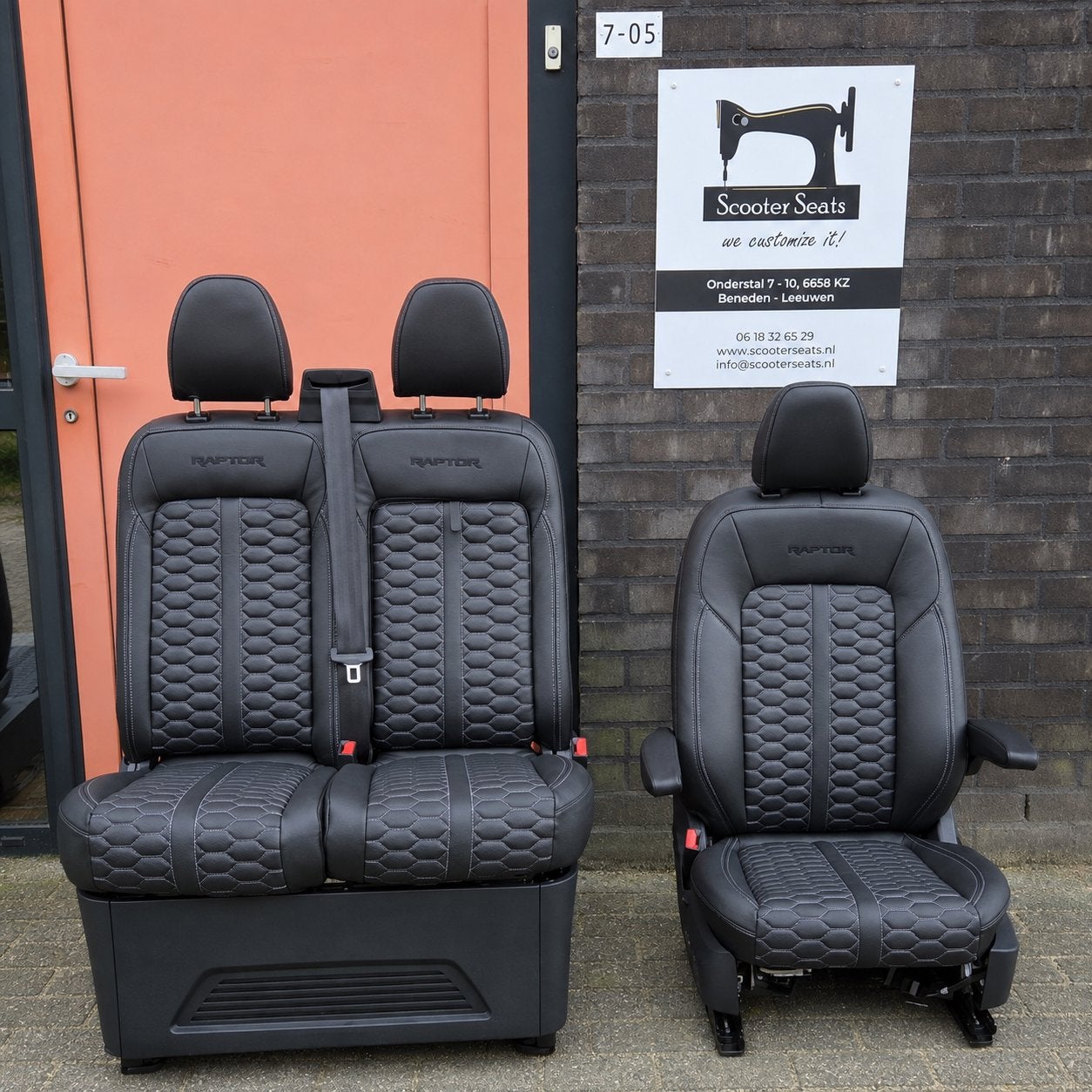 Ford Transit Stoel en Bank - Raptor Design, Auto-onderdelen, Ophalen, Gebruikt, Z, C