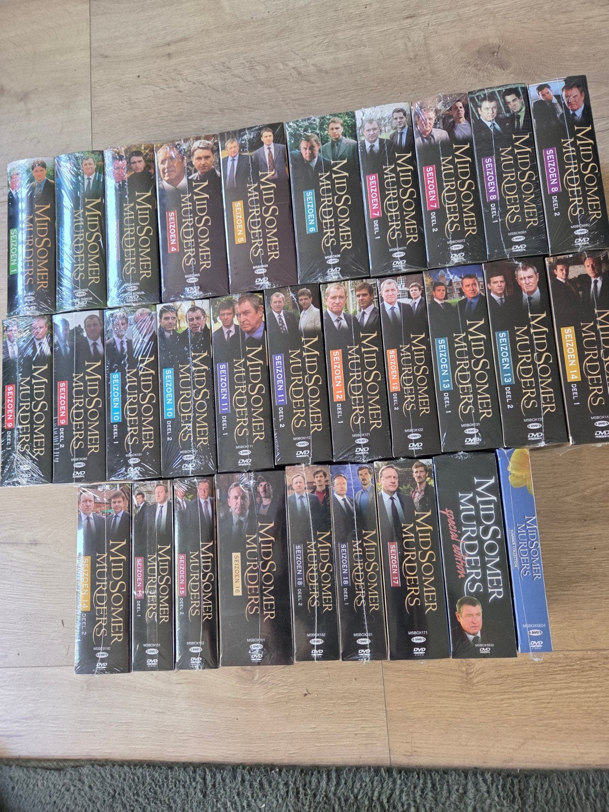 complete serie midsumer murders, Ophalen, Zo goed als nieuw, Foil