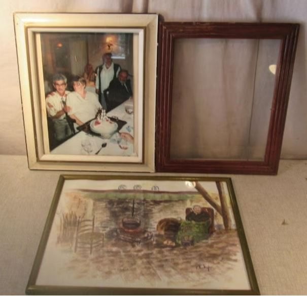 6 Mooie Houten Fotolijsten - 39x31, Ophalen of Verzenden, Zo goed als nieuw