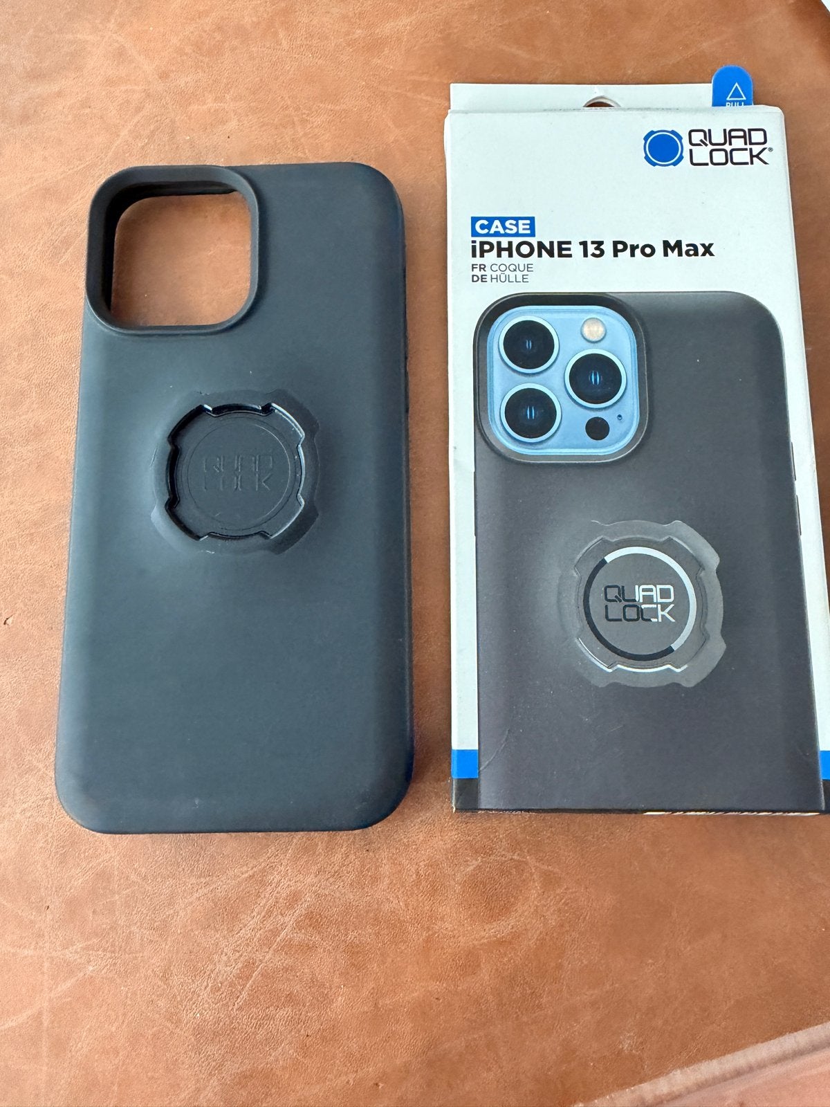 Quad Lock Hoesje voor iPhone 13 Pro Max - Zwart, Kunststof, Zwart, Quad Lock, Hoesje of Tasje