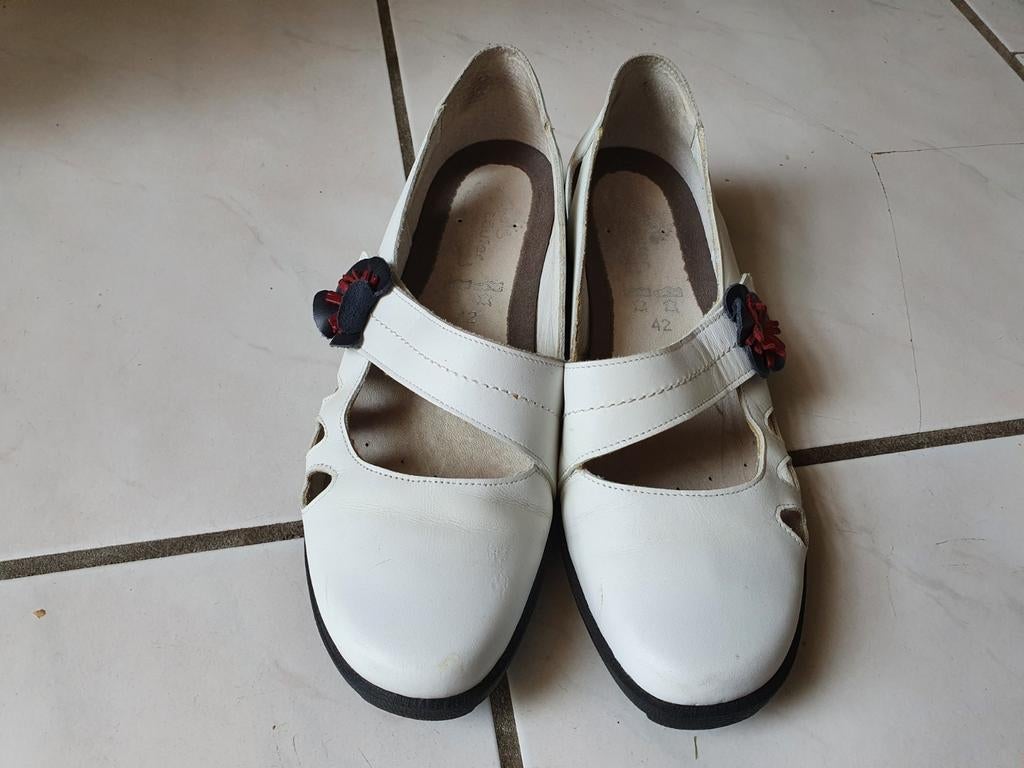 Ballerina maat 42, Kleding | Dames, Schoenen, Waldlaufer, Verzenden, Wit, Ballerina's