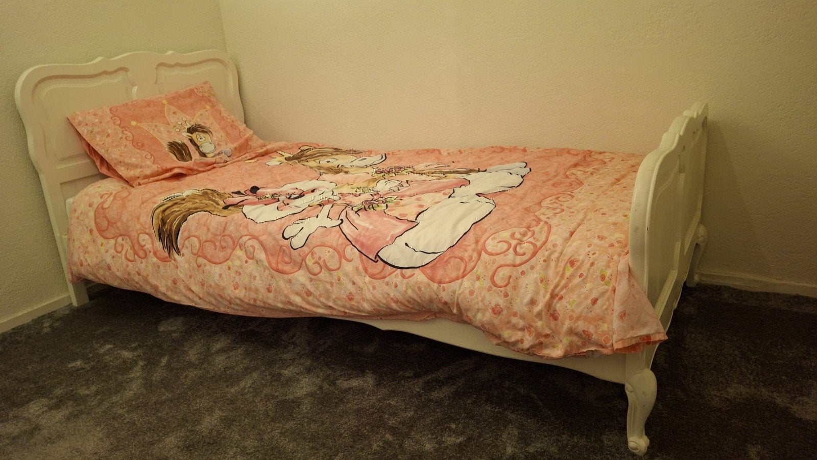 1 persoons bed, Ophalen, Zo goed als nieuw, 180 cm of meer, 85 tot 100 cm