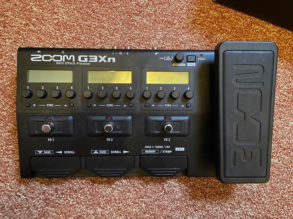 Zoom G3Xn Multi-Effects pedalboard voor gitaar, Muziek en Instrumenten, Effecten, Ophalen of Verzenden, Zo goed als nieuw, Multi-effect
