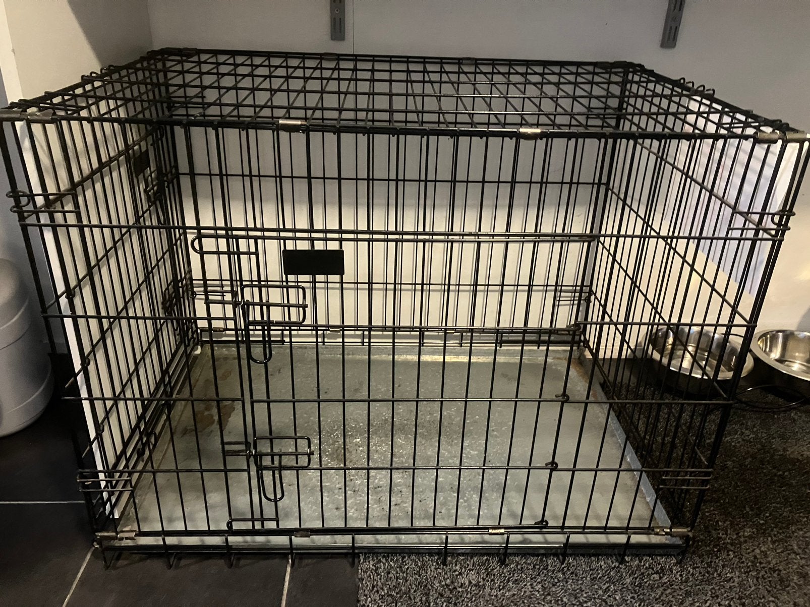 Bench voor middelgrote hond, Ophalen, Gebruikt