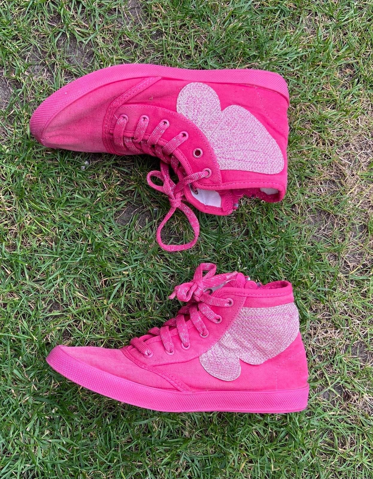 Roze hoge sneakers met vleugels - Maat 35, Ophalen of Verzenden, Zo goed als nieuw