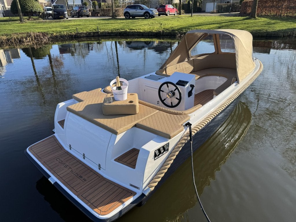 Nieuwe Luxe Coastliner 545 Tender Sloep incl. Tohatsu 15PK, Watersport en Boten, Sloepen, Tender, Wfwatersport@botenverhuurhoorn.nl