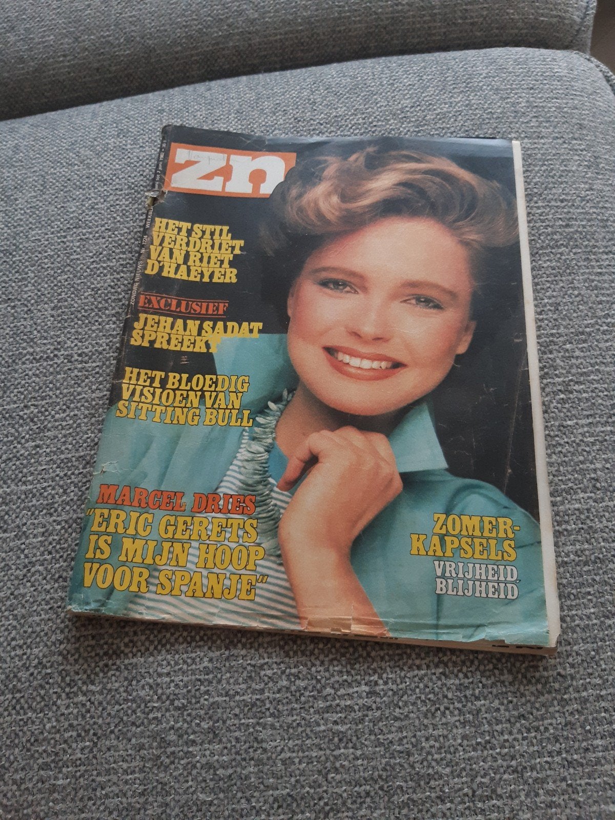 1224. ZN 1982. Riet D'Hqeyer. The Rolling Stones. Ingrid Ber, Verzenden, 1980 tot heden, Tijdschrift