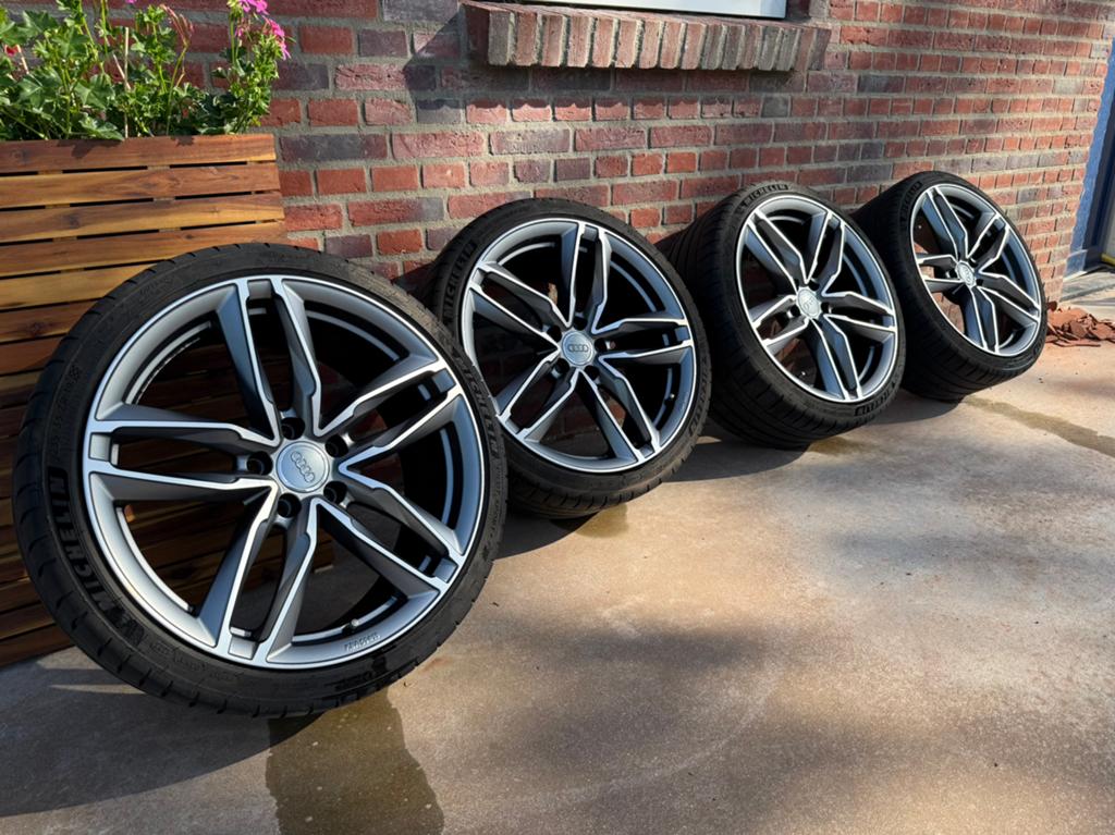 Audi velgen 19 inch GMP Italia Atom, Gebruikt, Banden en Velgen, 235 mm, Personenwagen