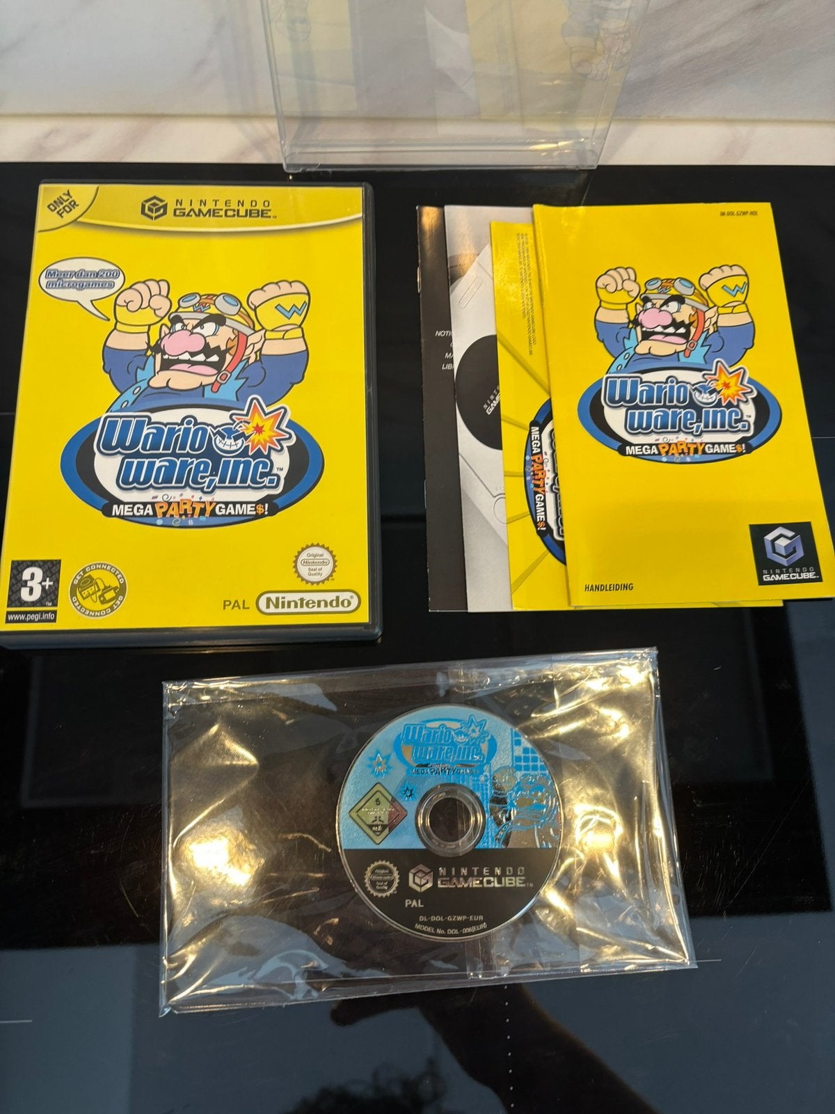Nintendo Gamecube Wario Ware inc., Avontuur en Actie, 1 speler, Ophalen of Verzenden, Zo goed als nieuw