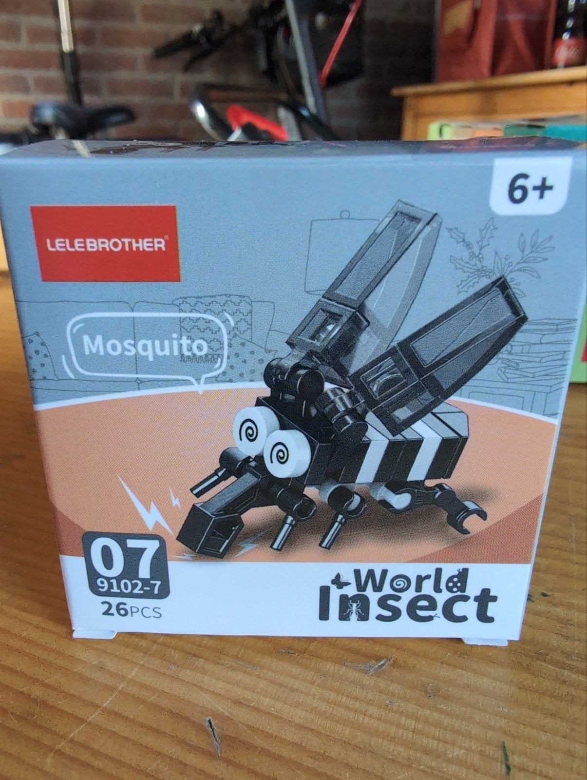 Lelebrother World Insect Bouwsets - 9 Verschillende Insecten, Ophalen of Verzenden, Nieuw, Overige merken