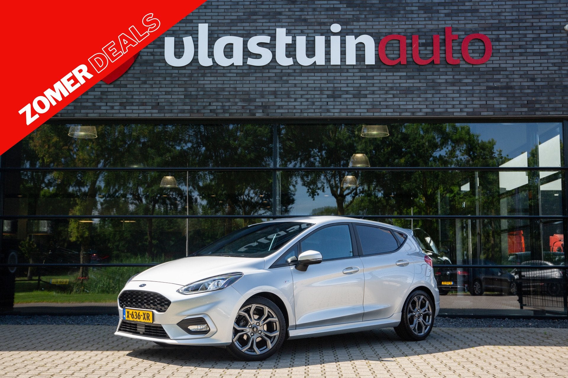 Ford Fiesta 1.0 EcoBoost ST-Line , Keyless entry, Stoel/stuu, Auto's, Voorwielaandrijving, 94 pk, Stof, Gebruikt