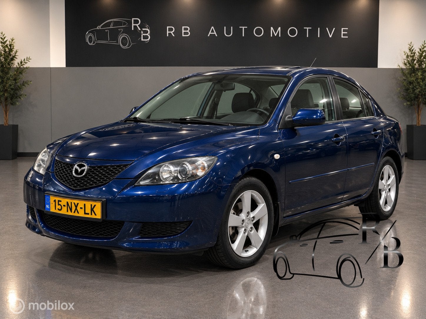Mazda 3 1.4 S-VT Exclusive EXPORTKOOPJE AC CRUISE, Voorwielaandrijving, Gebruikt, 4 cilinders, Blauw