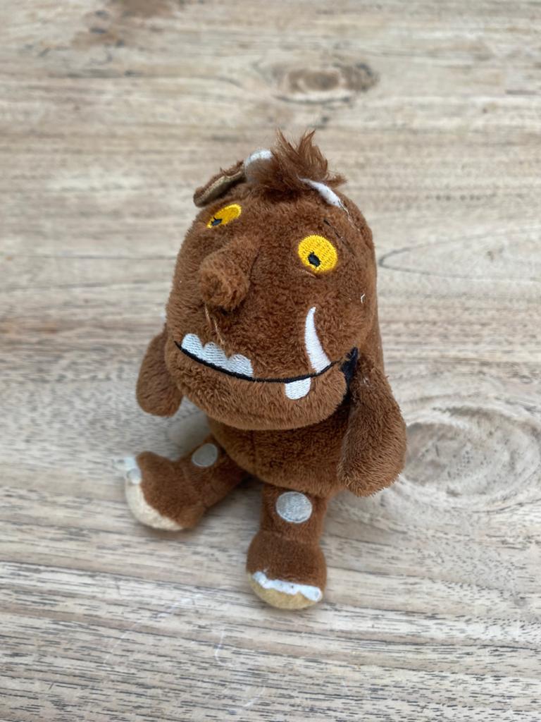 Gruffalo knuffel klein, gaatje in arm, verder zgan, Ophalen of Verzenden, Zo goed als nieuw
