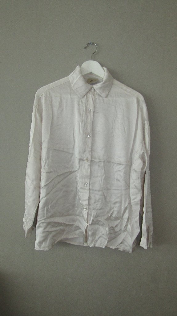 Satijnen dames blouse, Ophalen of Verzenden, Zo goed als nieuw, Maat 36 (S), Johanna