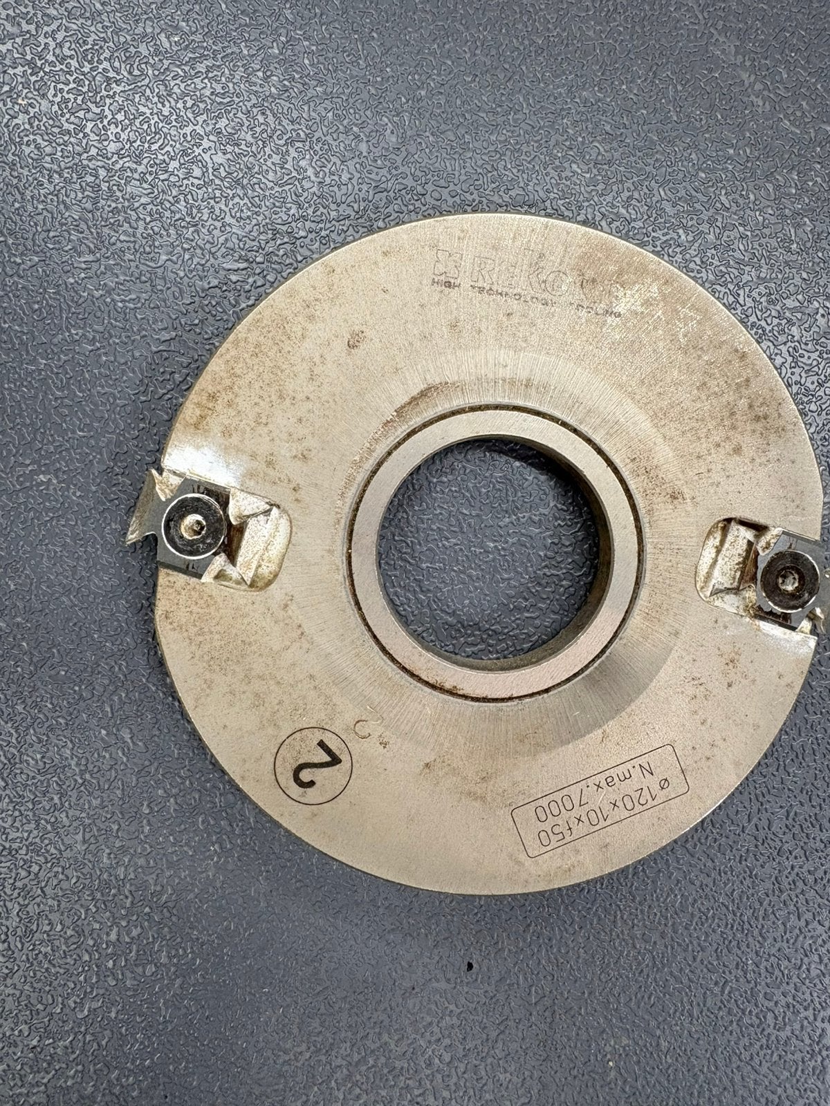 Freeskop ronde kanten asgat 40 mm/50mm, Ophalen, Elektrisch