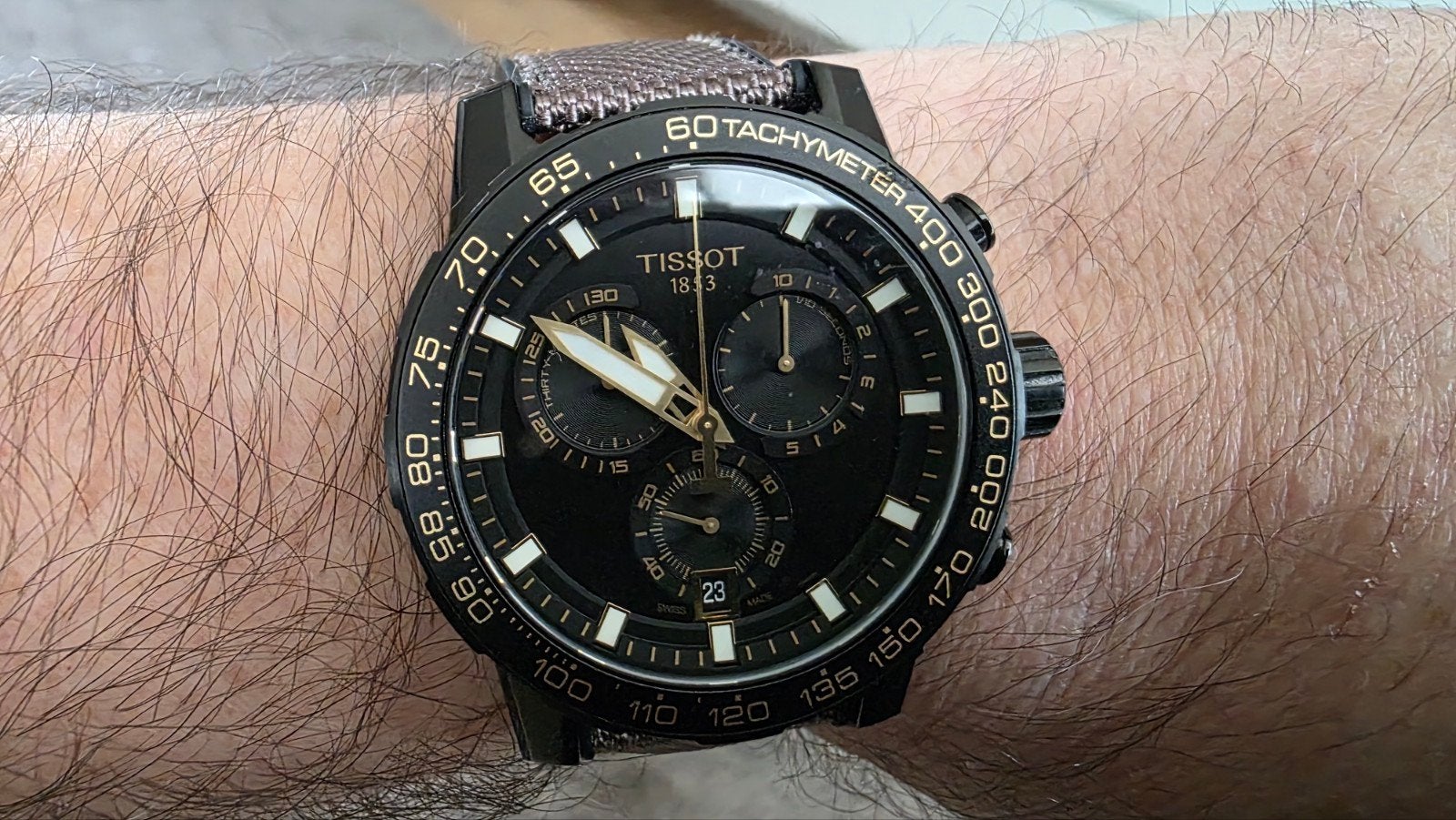 Tissot Supersport Chronograph, Overige merken, Polshorloge, Overige materialen, Nieuw