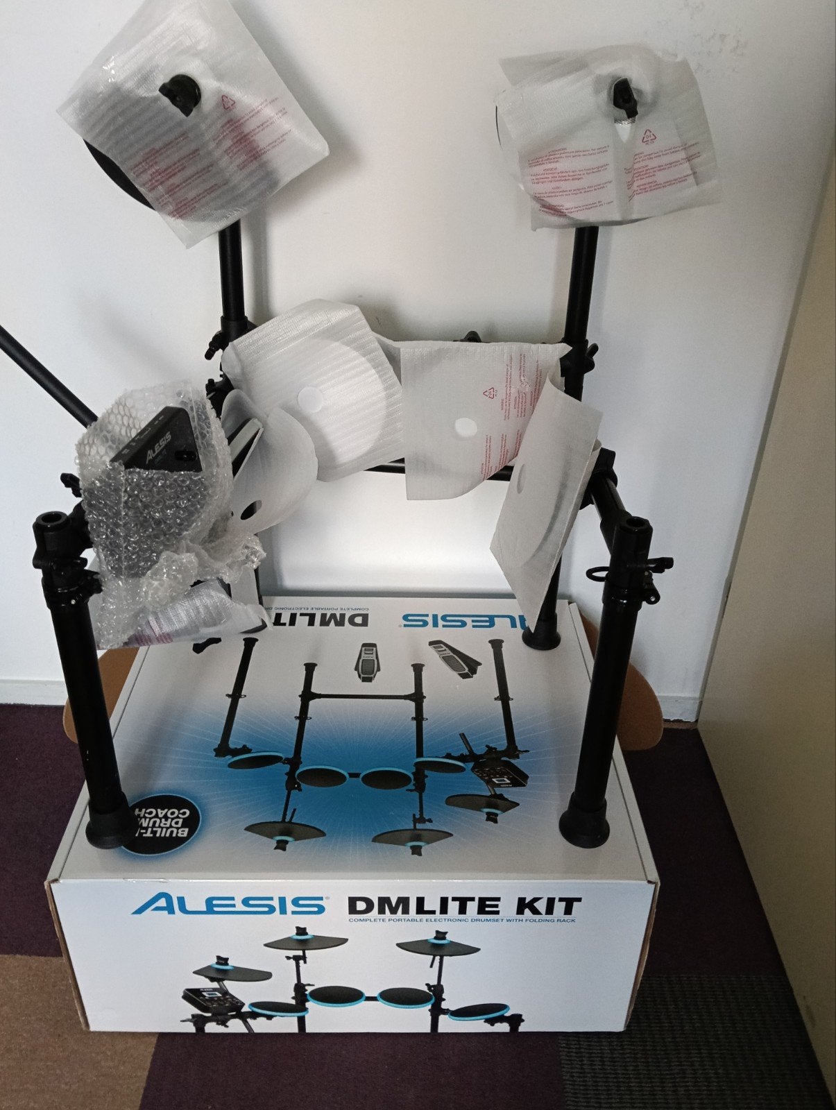 Alesis DM Lite Kit Elektronisch Drumstel, Muziek en Instrumenten, Ophalen of Verzenden, Gebruikt, Overige merken, Elektronisch