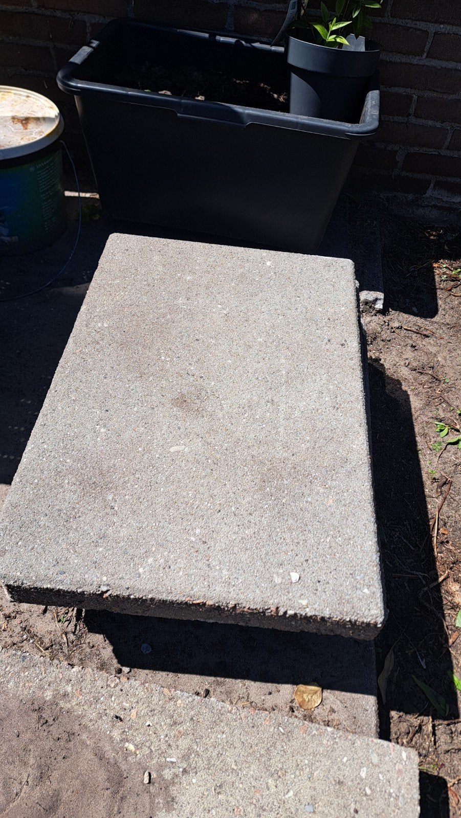 Betontegels 60x40 cm - circa 15 m2, Tuin en Terras, Gebruikt, Ophalen of Verzenden, 10 m² of meer, Beton