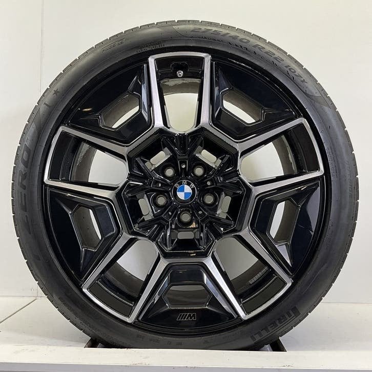 BMW XM BREEDSET VELGEN + WINTERBANDEN 22 INCH ORIG. 922M, Gebruikt, Banden en Velgen, Info@velgo.nl, Velgo