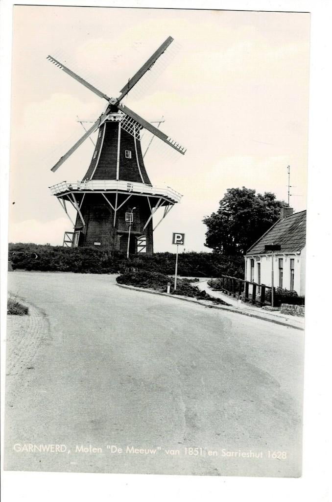 Garnwerd, molen, Verzenden, Ongelopen, Groningen