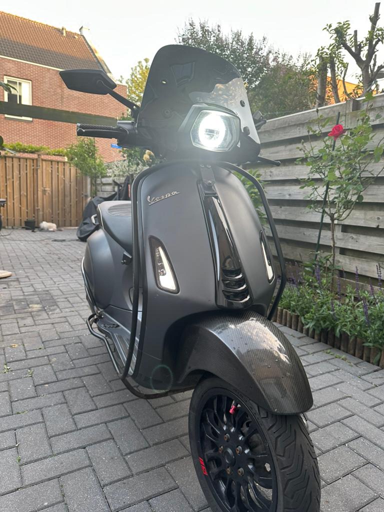 Vespa Sprint 2018 - 50cc 4t, Ophalen, Gebruikt, Maximaal 45 km/u, Benzine