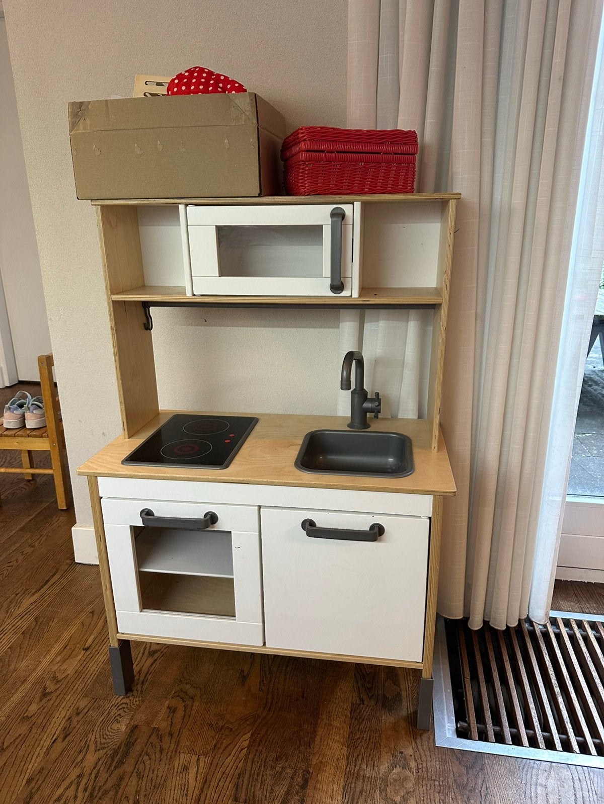 Ikea speelkeuken (Duktig), Ophalen, Gebruikt, Hout, Speelkeuken