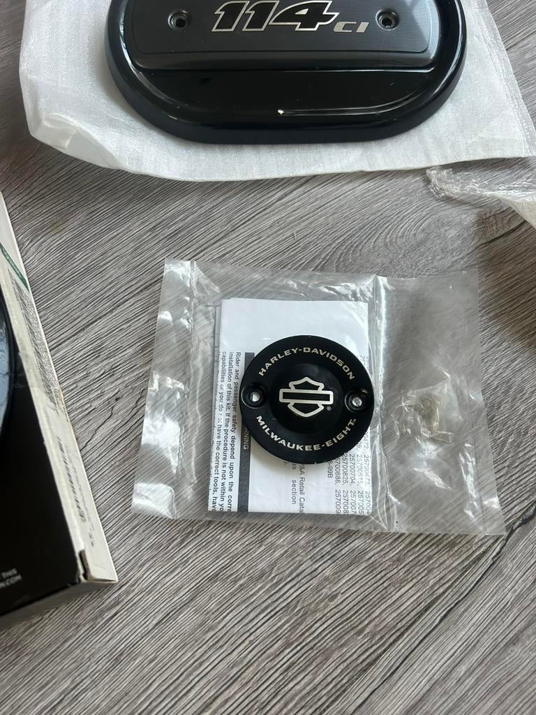 Harley Davidson timer cover knipperlicht remschijf  filter, Verzenden, Nieuw