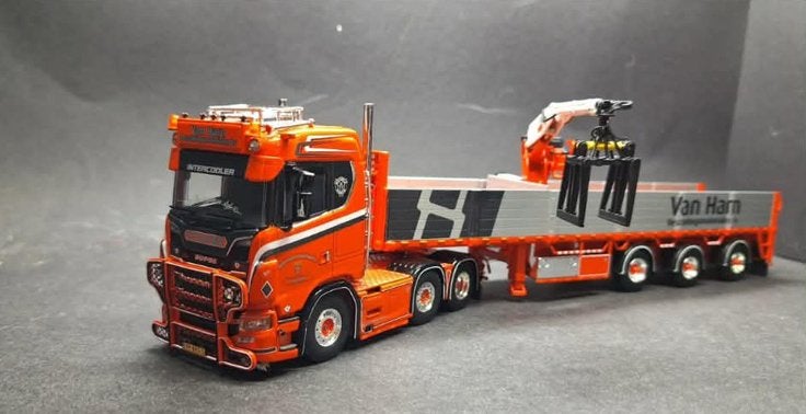 WSI scania S van WERNSEN TRANSPORT “VAN HARN”, Hobby en Vrije tijd, Modelauto's | 1:50, Ophalen of Verzenden, Zo goed als nieuw