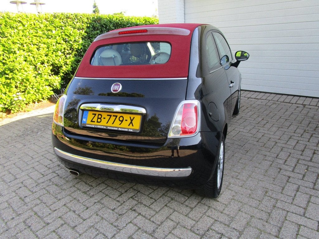 Fiat 500 C 1.2 Lounge CABRIO NW Distributie, Auto's, Fiat, Euro 5, Gebruikt, 4 cilinders, Cabriolet