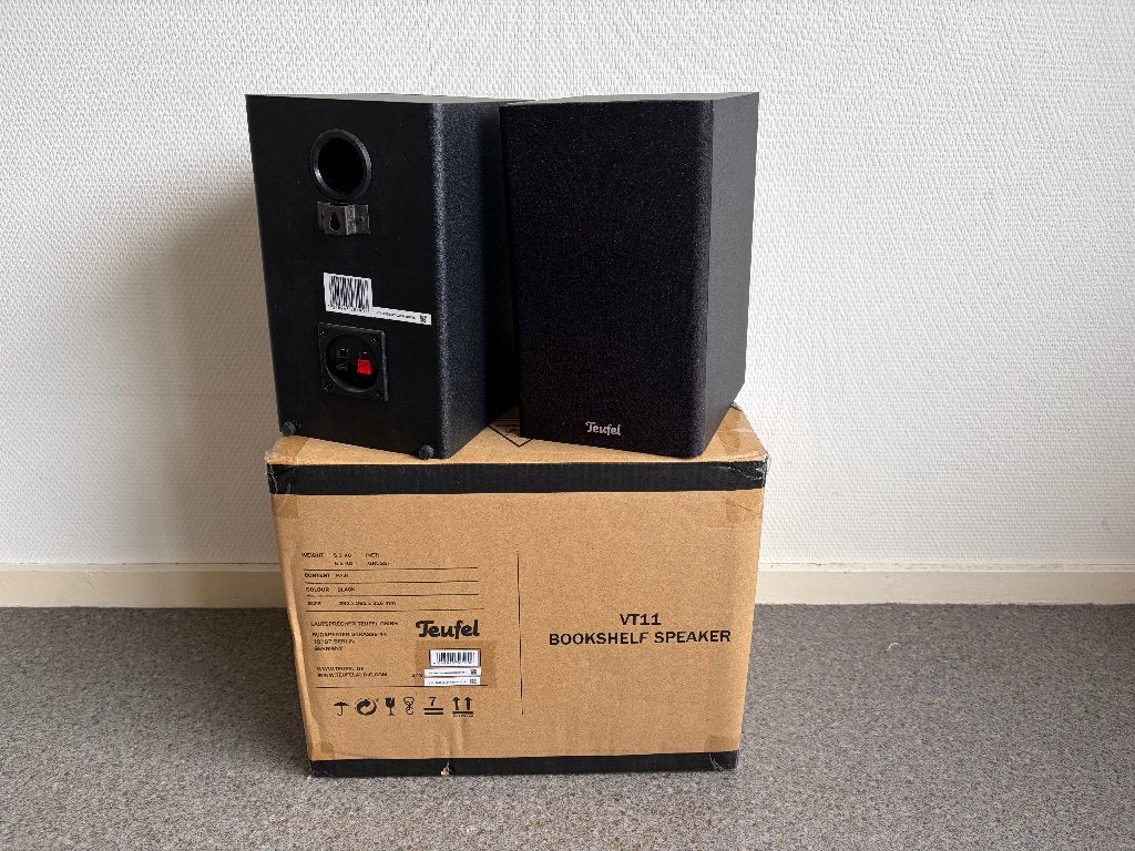 Teufel VT11 boekenplank speakers – 2 sets beschikbaar, Audio, Tv en Foto, Overige merken, Duitsland, Ophalen of Verzenden, Zo goed als nieuw