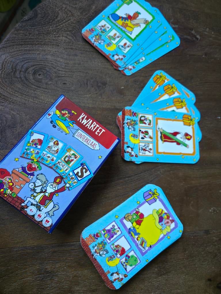 Kwartet Sinterklaas, Ophalen
