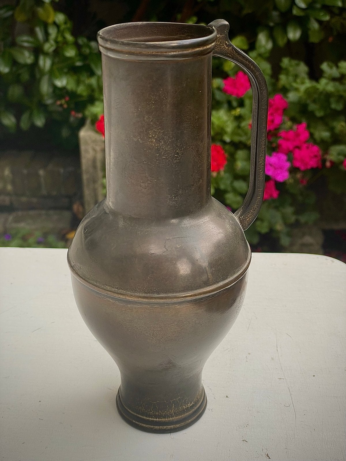 Gebronsde messing kan. Museumreplica, Ophalen of Verzenden