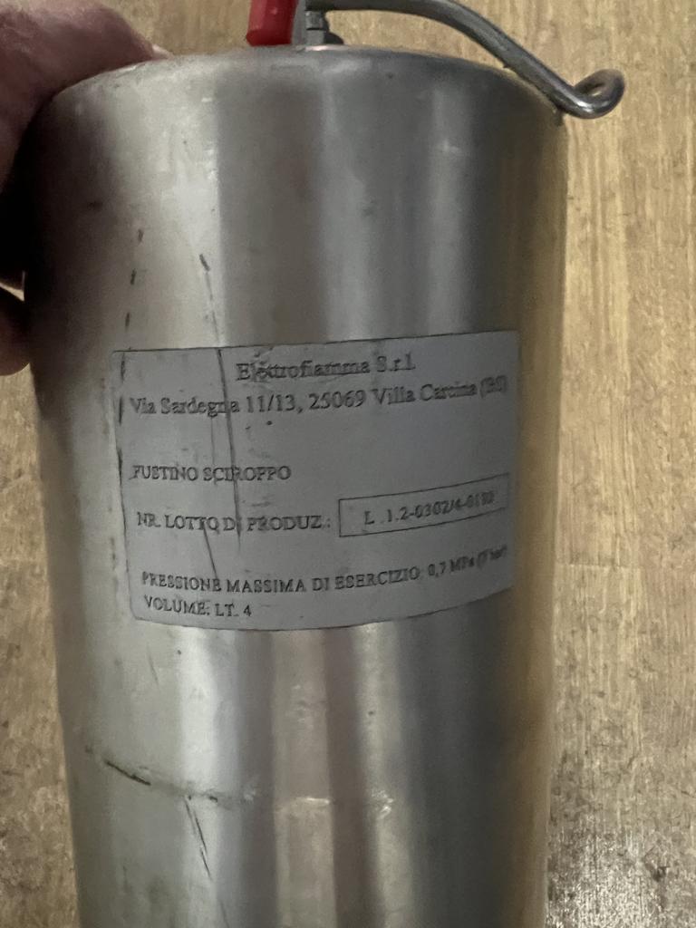 carpigiani sirooptank 2630/3840/multiple choice, Ophalen of Verzenden, Gebruikt, Koelelement