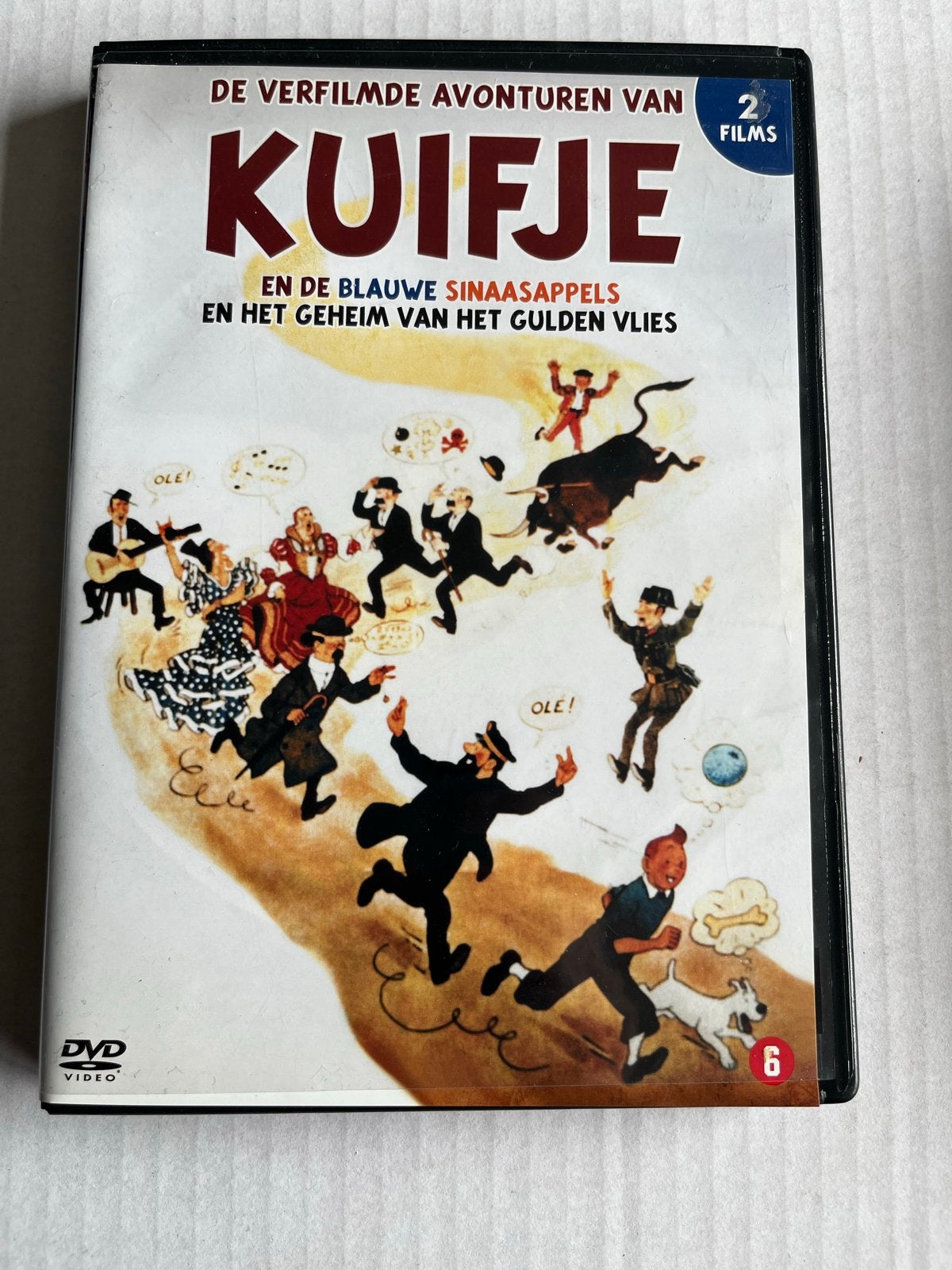De Verfilmde Avonturen van Kuifje, Cd's en Dvd's, Avontuur, Gebruikt, Ophalen of Verzenden, Vanaf 6 jaar